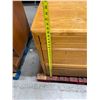 Image 9 : Wooden Shelf w/ Undercabinets & Lateral 2-Drawer Filing Cabinet, Misc Sizes