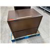 Image 18 : Qty 2 Wooden Filing Cabinets & 2 Desks, Misc Sizes