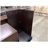 Image 19 : Qty 2 Wooden Filing Cabinets & 2 Desks, Misc Sizes