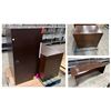 Image 1 : Qty 2 Wooden Filing Cabinets & 2 Desks, Misc Sizes