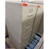 Image 1 : Qty 2 Vertical 4-Drawer Filing Cabinets 18"W