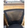 Image 2 : Black Mesh Back Office Armchair on Wheels