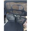 Image 3 : Black Mesh Back Office Armchair on Wheels