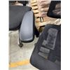 Image 3 : Black Mesh Back Office Armchair on Wheels (Missing 1 Arm)