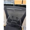 Image 2 : Black Mesh Back Office Armchair on Wheels