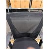 Image 2 : Black Mesh Back Office Armchair on Wheels