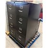 Image 1 : Qty 3 Filing Cabinets, Misc Sizes