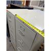 Image 3 : Qty 2 Vertical 4-Drawer Filing Cabinets 18"W