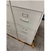 Image 5 : Qty 2 Vertical 4-Drawer Filing Cabinets 18"W