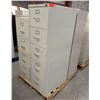 Image 1 : Qty 3 Filing Cabinets, Misc Sizes