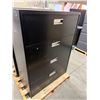 Image 3 : Qty 2 Lateral 4-Drawer Filing Cabinets 36" x 50"H