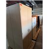 Image 3 : Qty 2 Metal 2-Door Storage Cabinets w/ Inside Shelving 36" x 72"H