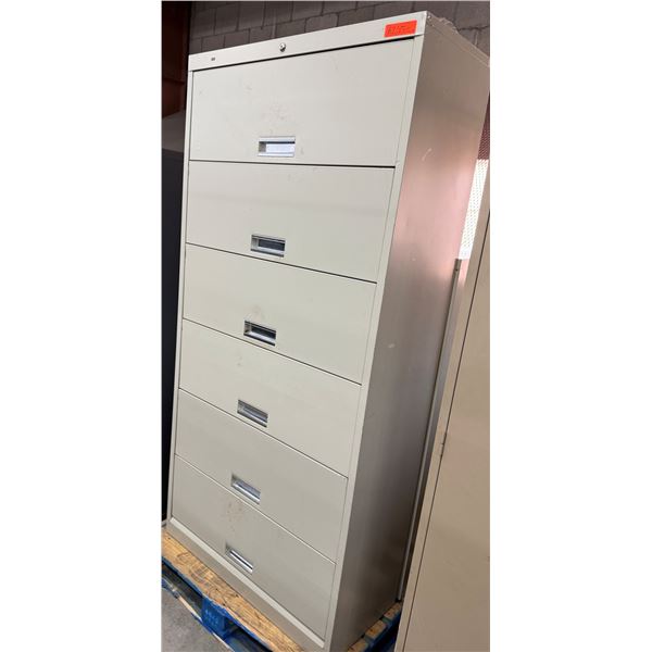 Qty 2 Lateral Filing Cabinets, Misc Sizes
