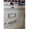 Image 2 : Qty 3 Vertical Filing Cabinets, Misc Sizes