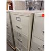 Image 3 : Qty 2 Vertical 4-Drawer Filing Cabinets, Misc Sizes