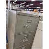 Image 5 : Qty 2 Vertical 4-Drawer Filing Cabinets, Misc Sizes