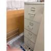 Image 2 : Qty 3 Vertical Filing Cabinets, Misc Sizes