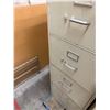 Image 3 : Qty 3 Vertical Filing Cabinets, Misc Sizes