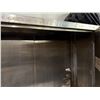 Image 3 : Metal 2-Door Storage Cabinet w/ Inside Shelving on Wheels 48" x 17" x 78"H