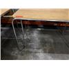 Image 3 : Laminate Table on Metal Legs 48" x 30" x 29"H