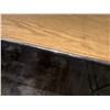 Image 9 : Laminate Table on Metal Legs 48" x 30" x 29"H