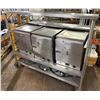 Image 1 : Mobile Hot Holding Cabinet w/ 3 Units 58" x 30" x 48"H