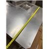 Image 10 : Kitchen Prep Table w/ Raised Edge & Undershelf 61" x 55" x 36'H