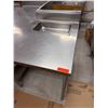 Image 2 : Kitchen Prep Table w/ Raised Edge & Undershelf 61" x 55" x 36'H