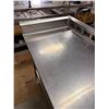 Image 4 : Kitchen Prep Table w/ Raised Edge & Undershelf 61" x 55" x 36'H