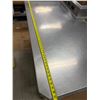 Image 9 : Kitchen Prep Table w/ Raised Edge & Undershelf 61" x 55" x 36'H