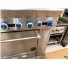 Image 10 : Commercial Gas 6-Burner Range w/ Oven