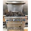 Image 1 : Commercial Gas 6-Burner Range w/ Oven