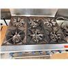 Image 3 : Commercial Gas 6-Burner Range w/ Oven