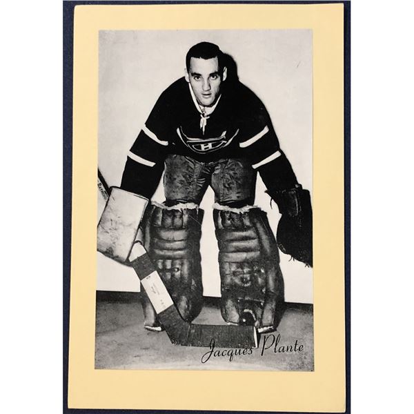 1944-63 BEEHIVE HOCKEY - JACQUES PLANTE (HOF)