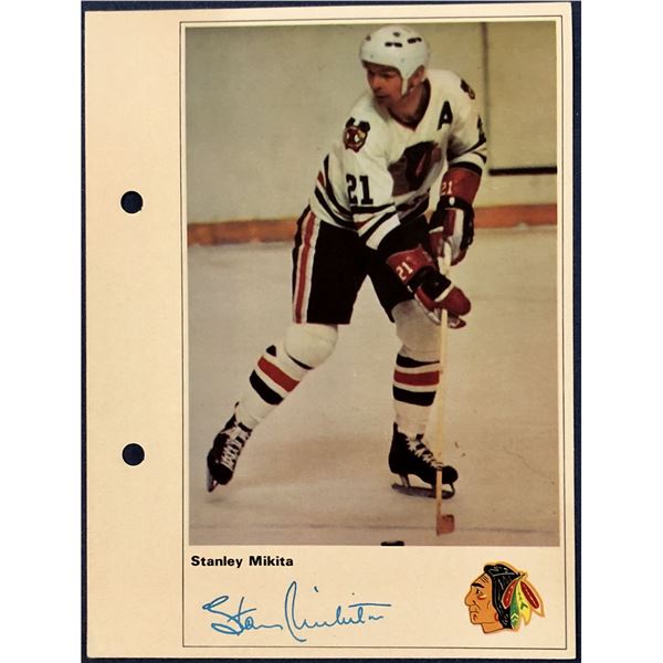 1971 TORONTO SUN NHL ACTION PLAYERS - STAN MIKITA (HOF)