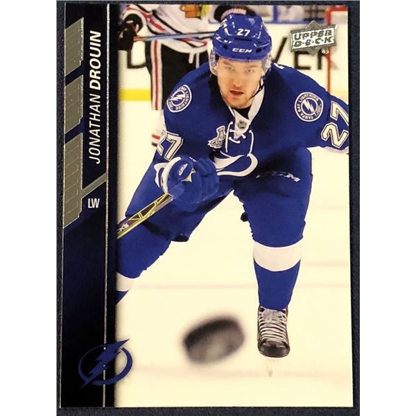 2015-16 UPPER DECK JONATHAN DROUIN ROOKIE CARD