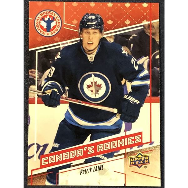 2016-17 UPPER DECK HOCKEY DAY PATRIK LAINE