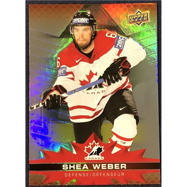 2021-22 UPPER DECK NHL SHEA WEBER
