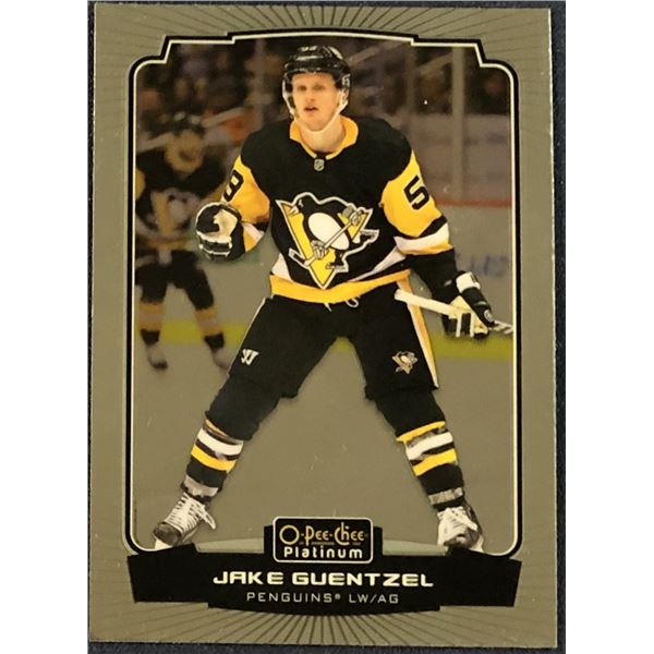 2022-23 O-PEE-CHEE PLATINUM JAKE GUENTZEL