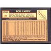 Image 2 : 1984 O-PEE-CHEE ROD CAREW (HOF)