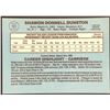 Image 2 : 1986 LEAF SHAWON DUNSTON ROOKIE CARD