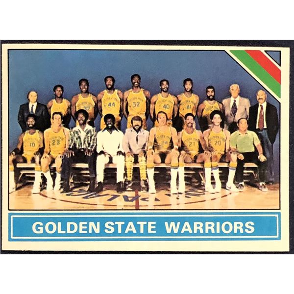 1975-76 TOPPS NBA GOLDEN STATE WARRIORS