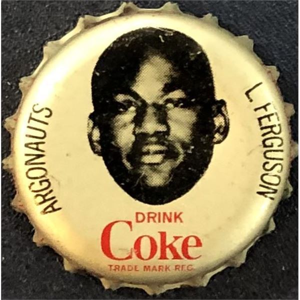 1965 COCA COLA CFL BOTTLE CAPS - LARRY FERGUSON