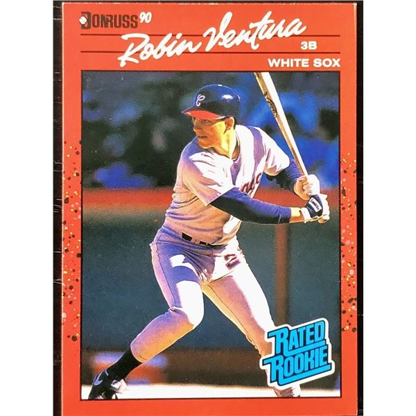 1990 DONRUSS ROBIN VENTURA ROOKIE CARD