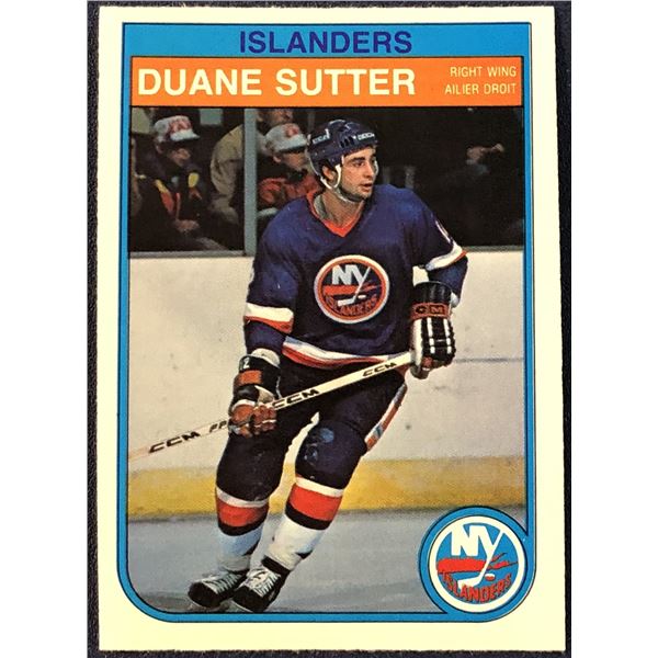 1982-83 O-PEE-CHEE NHL DUANE SUTTER