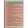 Image 2 : 1975 TOPPS MINI BOB GIBSON (HOF)