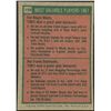 Image 2 : 1975 TOPPS MINI FRANK ROBINSON (HOF)