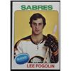 Image 1 : 1975-76 TOPPS LEE FOGOLIN ROOKIE CARD
