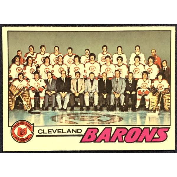 1977-78 O-PEE-CHEE NHL CLEVELAND BARONS