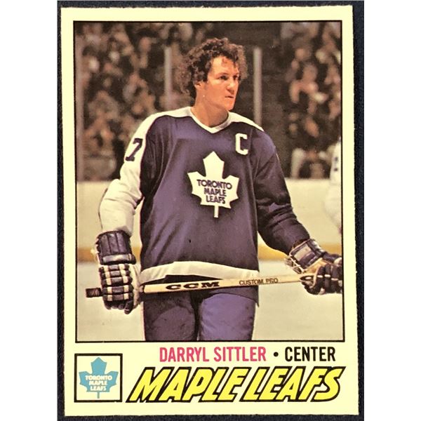 1977-78 O-PEE-CHEE NHL DARRYL SITTLER (HOF)